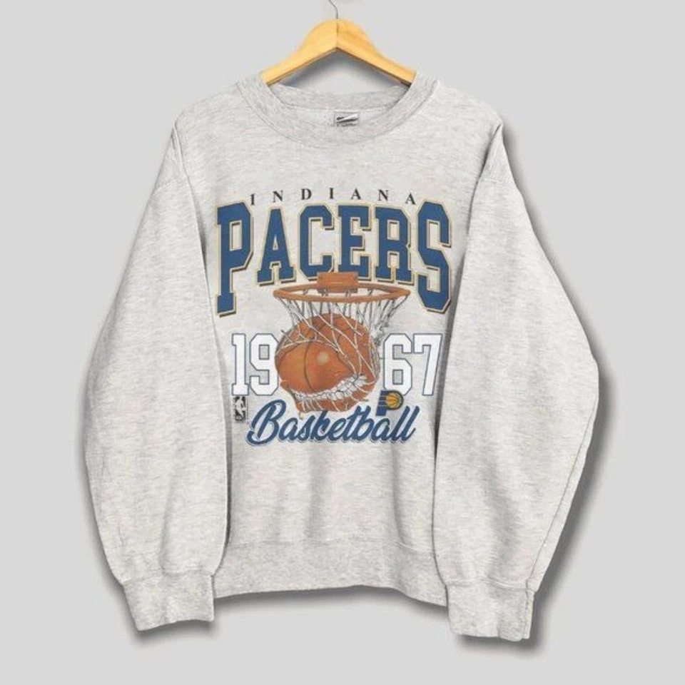 1967 Indiana Pacers Basketball Crewneck Sweatshirt VK03884 - Image 1 of 1