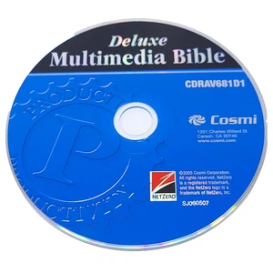 The Deluxe Multimedia Bible 2005 Cosmi gebraucht CD-ROM - Bild 1 von 2