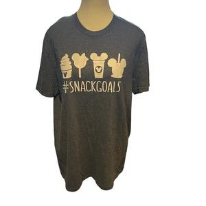 Women's XL Disney Snack Goals Shirt Family Trip Shirts Disney Vacation Snacks - Picture 1 of 3
