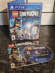 Lego Dimensions Sony PlayStation 4 2015 PS4 completo con disco de folleto manual - Imagen 1 de 5