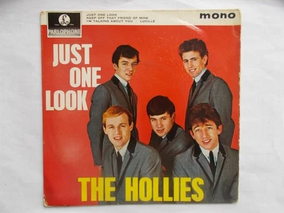 EX-  UK  PARLOPHONE  EP - THE HOLLIES - "JUST ONE LOOK" - Image 1 of 4