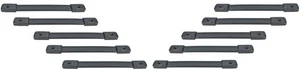 10 x Riemengriff 250 mm Koffergriff Riemen Tragegriff Casegriff Verstärker Griff - Bild 1 von 5