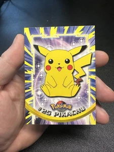 1999 Topps Pokemon #25 Pikachu TV Animation Edition Series MINT WOW - Picture 1 of 2