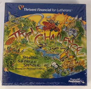 Triple Challenge Board Game Sharing Saving And Spending Thrivent Financial - Picture 1 of 4