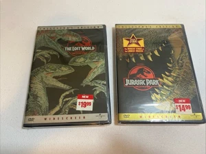 Jurassic Park/The Lost World Collectors Edition (2-Disc Set, Widescreen) Sealed - Picture 1 of 7