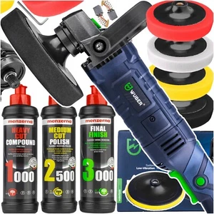 WUBER 2300W Autopolierschleifer + 4x Schwamm + 3 MENZERNA - Bild 1 von 10