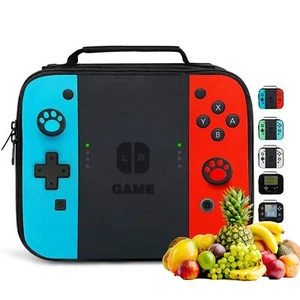 Insulated Lunch Box For Boys Girls Game Lunch Bag For Work Office Travel Picnic  - Picture 1 of 6