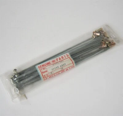 10x Juego de radios exteriores rueda trasera originales Kawasaki c2tr c2 g3ss g3tr g5 ke100 Foto 1 de 2