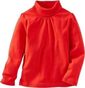 OshKosh B'Gosh Kid Girls' Turtleneck Tee Size 7,12,14 - Picture 1 of 1