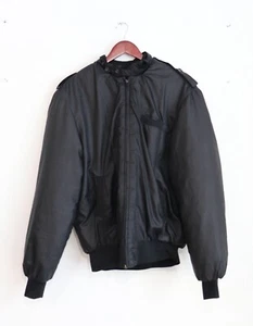 Vtg Avon Sportswear Midweight Insulated Bomber Jacket Black Sz XL NO US TARIFFS - Picture 1 of 11