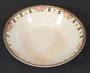 Vintage Bridal by Cleveland China Replacement Pieces Pink Rose Black Trim - Picture 1 of 34