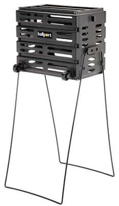 Ballport Deluxe Tennis Ball Hopper Pickup with Wheels, Black - Picture 1 of 5