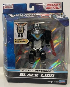 Playmates Voltron Legendary Metal Defender Black Lion Figure NIB - Picture 1 of 2