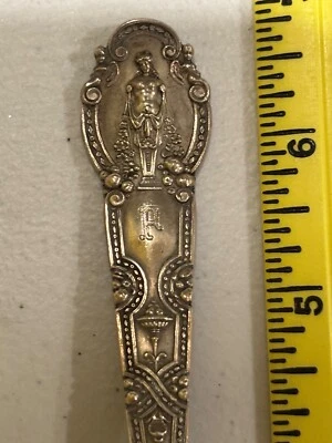 Tiffany Sterling Silver Renaissance Pattern 7.25” Serving Spoons pair gilt - Image 1 of 4