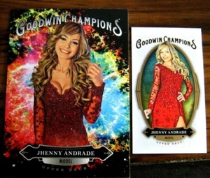 2020 GOODWIN CHAMPIONS #113 JHENNY ANDRADE SPLASH OF COLOR + #13 MINI NM-MT - Picture 1 of 1