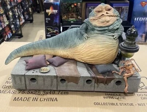 Iron Studios Star Wars ROTJ Jabba the Hutt Deluxe 1:10 Art Scale Statue - Bild 1 von 4