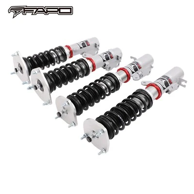 FAPO PF 32 niveles amortiguación ADJ Coilover para Hyundai Tiburon 97-08/Elantra 96-06 Foto 1 de 4