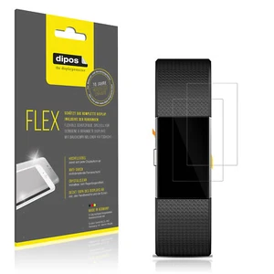 2x Screen Protector for Fitbit Charge 2 Protective Film covers 100% dipos Flex - Zdjęcie 1 z 7