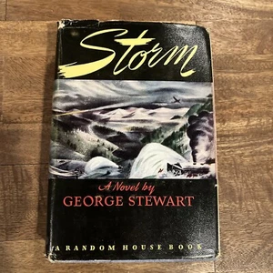 STURM: Roman von George Stewart 1941 Hardcover Schutzumschlag - Bild 1 von 4