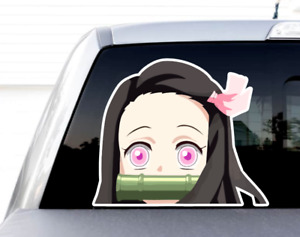 Anime Manga Demon Sword Beautiful Sister - Winylowa naklejka Ciężarówka Naklejka samochodowa Laptop