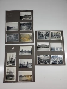 Vintage Original LONDON ENGLAND Foto Lot 50er Jahre 32 Fotos - Bild 1 von 12