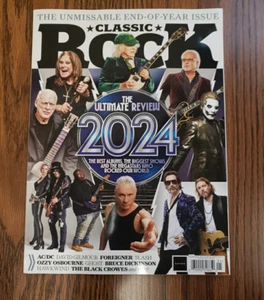CLASSIC ROCK # 335 Jan 2025 ULTIMATE REVIEW 2024 - AC/DC - SLASH - FOREIGNER - Imagen 1 de 9