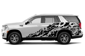 Calcomanía lateral de pesadilla para GMC Yukon pegatina gráficos diseños kit de vinilo 2015-2023 - Imagen 1 de 8