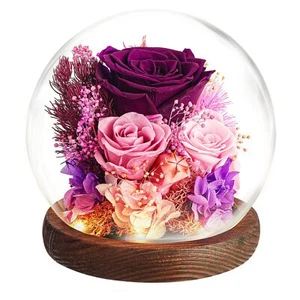 Real Roses Forever Flowers Mothers Day Gifts For Mom - Preserved Flowers For ... - Picture 1 of 7