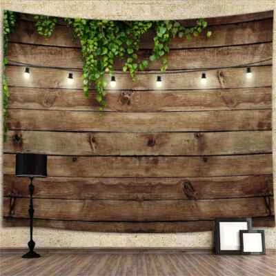 Greens Brick Vintage Extra Large Tapestry Wall Hanging Backgrounds Photography - Image 1 of 4