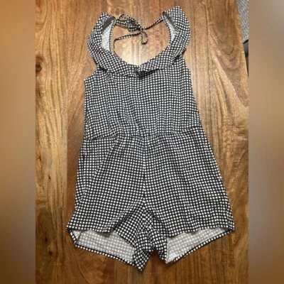 Nuevo Mameluco Roxy Temple Of Tropics Tirantes Negro Talla Grande Foto 1 de 4