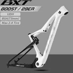 29er Carbon Full Suspension Mountain Bike Frame Thru Axle BOOST 148x12mm - Picture 1 of 21