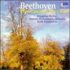 Beethoven: Piano Concerto No1 in C major, Op 15 and No3 in C mino - VERY GOOD