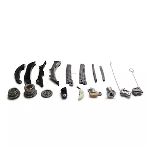 Timing Chain Repair 17-piece Kit Fit For Maserati GHIBLI LEVANTE QUATTROPORTE - Picture 1 of 15