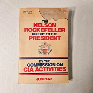 Nelson Rockefeller Report To The President By The Commission On CIA Activities - Foto 1 di 8