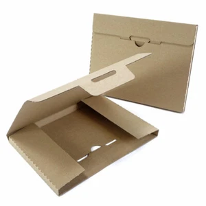 10 Großbrief Kartons braun 245 x 200 x 20 mm (Außenmaß) - Bild 1 von 4