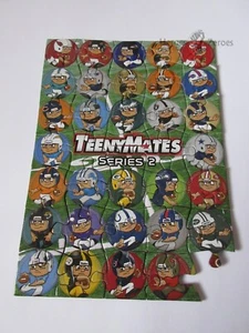 Teenymates NFL Serie 2 fast vollständig 2-seitiges Feldpuzzle 34 Teile fehlen 1 - Bild 1 von 2