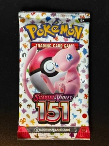 Pokemon Card - 151 - Escarlata y Violeta - Paquete de refuerzo de 10 cartas nuevo - Imagen 1 de 2