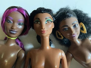 Barbie Dolls..LOT OF 3 Barbies for custom/ parts/ crafting/good condition - Picture 1 of 9