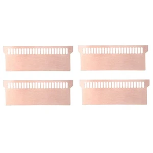 4 Pcs Pur Cuivre Ordinateur Portable Gaming Ordinateur Portable Mémoire Dissipateur Thermique Refroidissement Radiateur 6423 - Photo 1/6