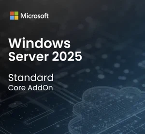Microsoft Windows Server 2025 Standard Core Add-on 16 NEW DE/EN Additional Li... - Picture 1 of 1