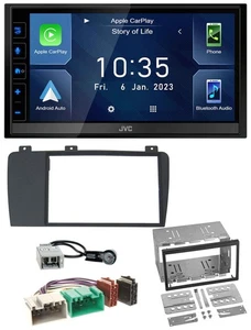 JVC DAB Bluetooth MP3 USB 2DIN Autoradio für Volvo S60 V70 XC70 04-09 - Bild 1 von 11