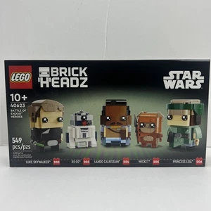 LEGO BrickHeadz Battle of Endor Heroes 40623 New Sealed Star Wars Collectible - Picture 1 of 6