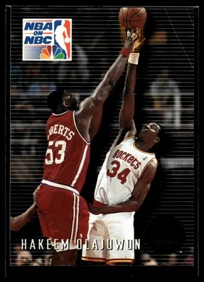 1993-94 SkyBox Premium #6 Hakeem Olajuwon - Image 1 of 2