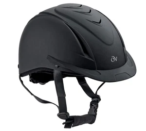 Ovation Deluxe Schooler Riding Helmet, Black, Extra Small 46-50 XXS/XS - Picture 1 of 14