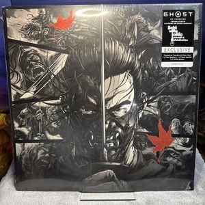 RARE Ghost of Tsushima Splattered Color Vinyl Soundtrack 3xLP #/500 SEALED - Picture 1 of 4