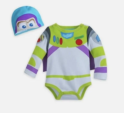 Nuevo Body Disfraz Bebé Disney Store Buzz Lightyear Toy Story Foto 1 de 2