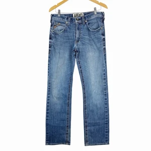 Ariat M5 Slim Straight Jeans Herren 32x34 Blau Denim Western Cowboy Freizeit - Bild 1 von 10