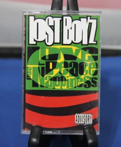 LOST BOYZ-LOVE, PEACE & NAPPINESS (CASSETTE TAPE)/UC53072/OOP/BMG CLUB. - Picture 1 of 2