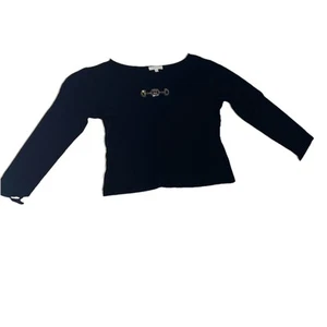 Gucci Black Blouse Size 8 for girl - Picture 1 of 8