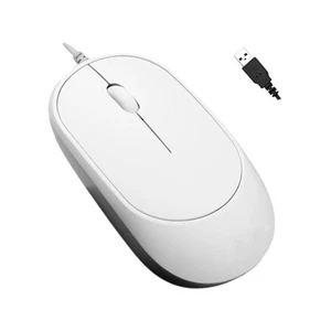 AntiStatic Industrials Wire Mouse Silents Clicks Ergonomic Design 1000DPI USB - Picture 1 of 11